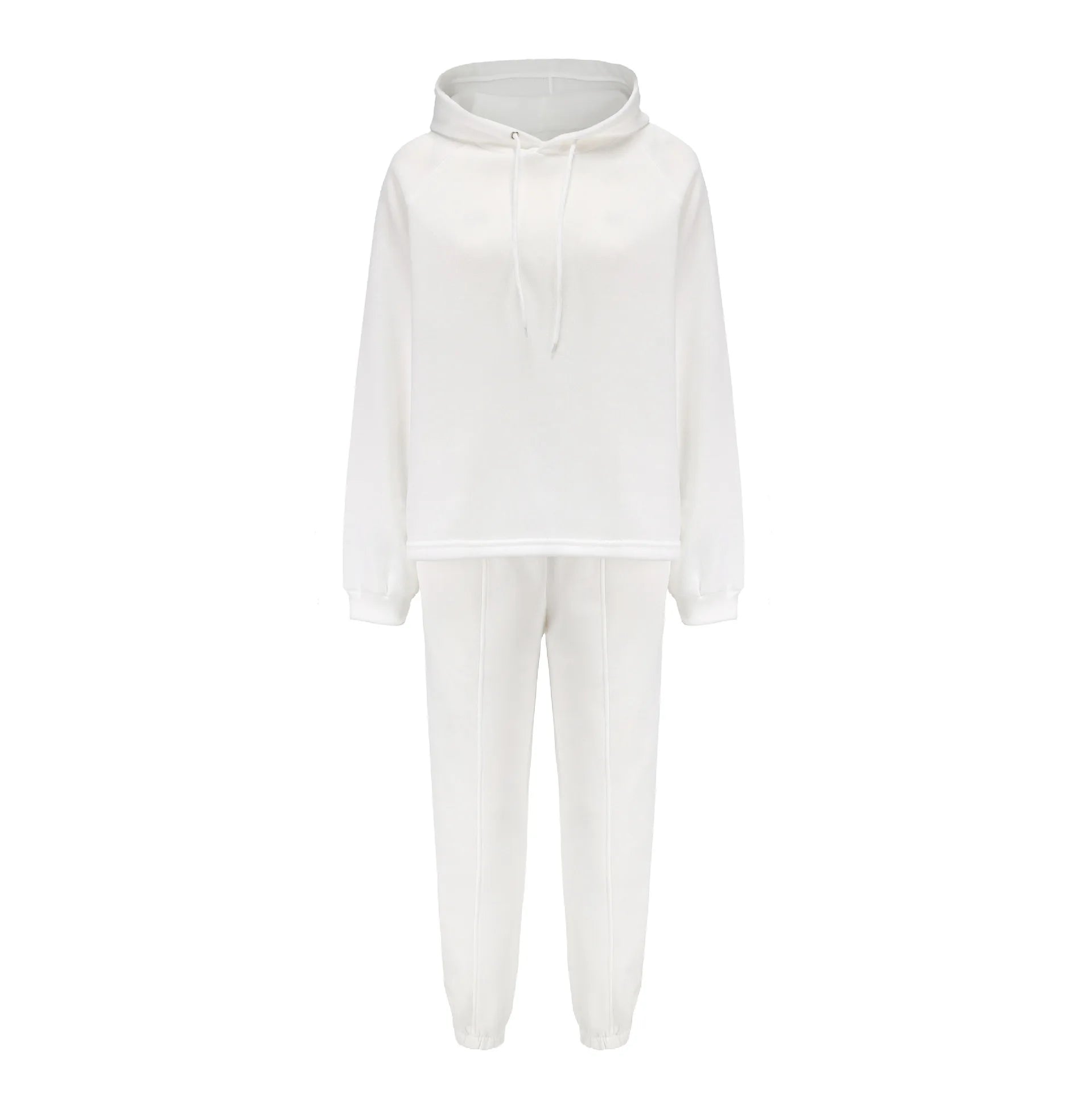 Women's Jogging Pants and Hoodie set Blended Material