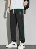 Joggers Streetwear Casual Side Stripe Pants Mens Fitness Sportswear Bottoms Loose Sweatpants Gyms Trousers Track pantalones