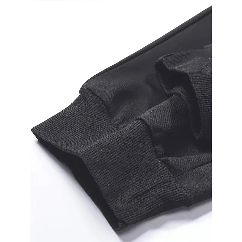 Clothing Autumn Men's Baggy Pants Casual Man Plus Y2k Spring Drawstring Elastic Waist Two-Pack Athleisure 2026 Sweatpants Summer