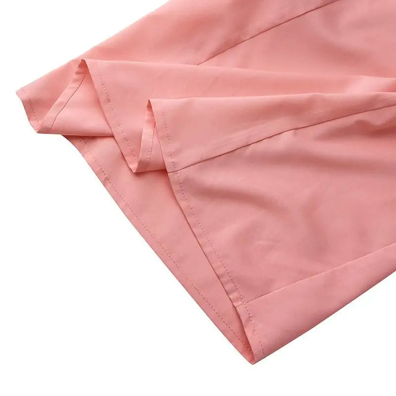 Fashion Women High Waist Wide Leg Pants Spring Autumn Female Elegant Flare Trousers Casual Solid Holiday Loose Long Pant New