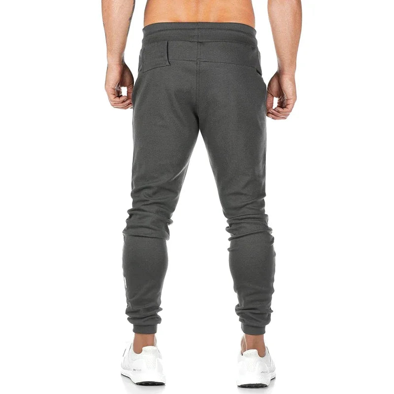 Men's Lightweight Gym Jogger Pants Breathable Hiking Jogging Runing Stretch Exercise Workout Sweatpants with Zipper Pocket Pants