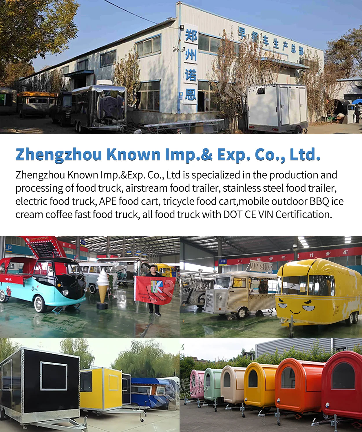 Stainless Steel Food Trailer Outdoor Sale Taco Hot Dog Cart Street Mobile Kitchen Food Trailer Business Food Kiosk Ice Cream Car