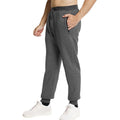 New Sweatpants Side Zipper Pockets Men Joggers Track Pants Elastic Waist Sport Casual Trousers Baggy Fitness Gym Clothing
