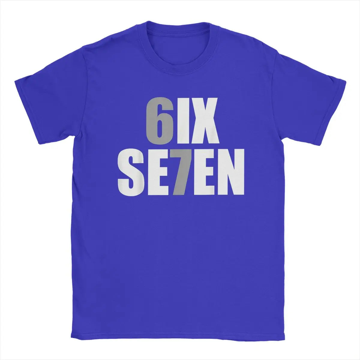 Fun Six Seven 6 7 Meme Design 6 7 Men Women's T Shirt Hipster Tee Shirt Short Sleeve Crewneck T-Shirts Pure Cotton Party Clothes