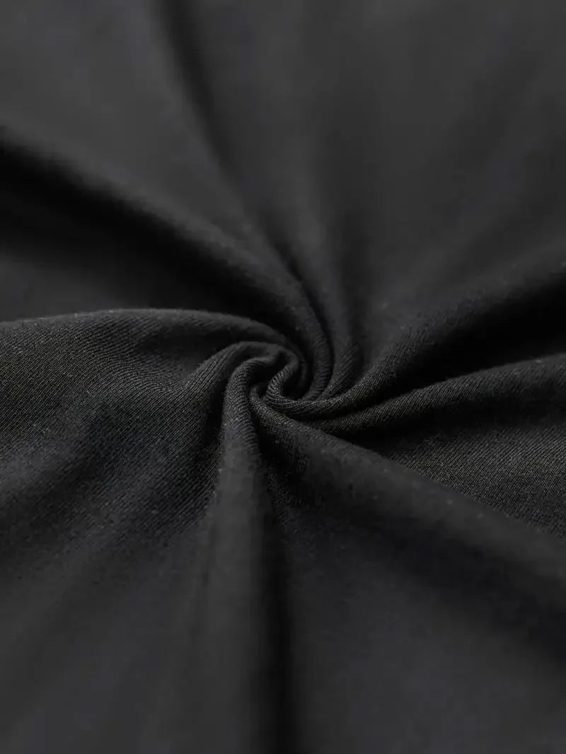 Men's Black Crew Neck T-Shirt Six Seven Graphic T-Shirt S-3XL Birthday T-Shirt Funny Gifts for Men WHX 180g