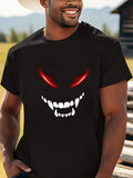 Men'S Summer Cotton T-Shirt - 100% Cotton Knit Fabric, Casual Style, Crew Neck, Short Sleeve
