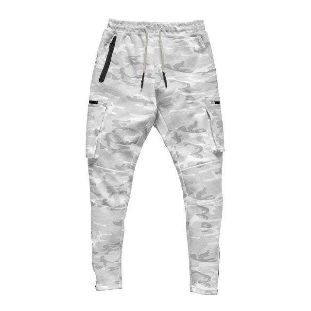 Joggers Sweatpants Men Casual Skinny Pants Multi-pocket Trousers Male Track Pants Gym Fitness Training Bodybuilding Sport Pant