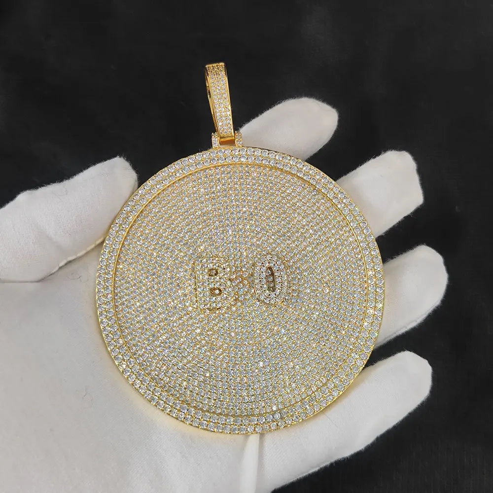 3D Pendant with Custom Design - Unique Personalized Necklace for Men and Women, Multiple Shapes and Symbol, Anniversary Gift
