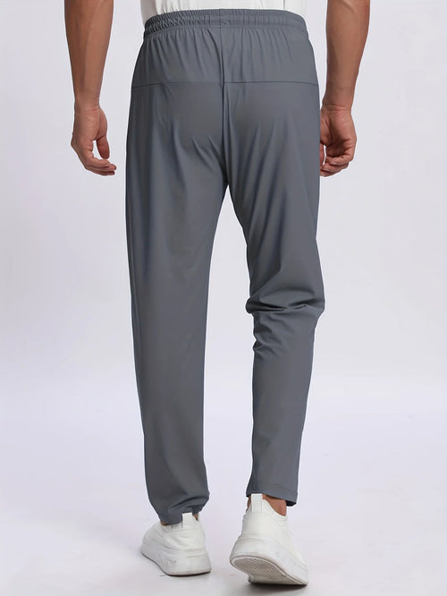 Breathable Plus Size Men's Casual Jogger Pants for Men Tracksuit Trousers Quick Dry Straight Elastic Waist Korean Classic Sport