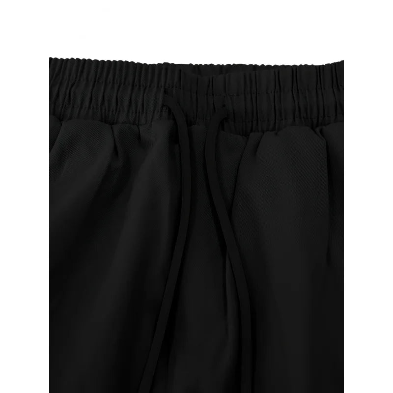 Summer Workwear Cargo Shorts 3-Pack Men's Fashionable Casual Sports Cropped Pants Drawstring Waist Clothing Basketball Short Man
