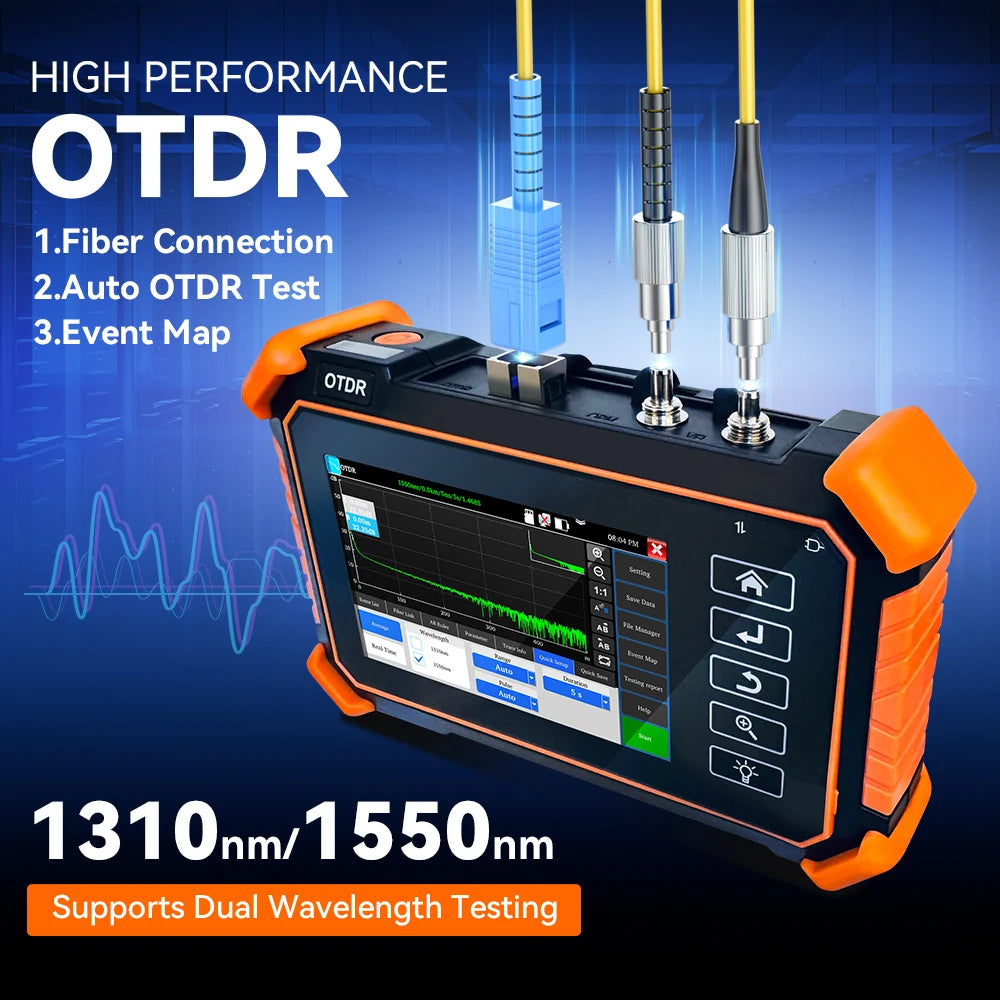 Hot Sale NOYAFA MOT-31 All-in-One OTDR Fiber Tester 1310/1550nm Dual Wavelength Network Test (PING,IP Scan,Prot Flashing) NF-983