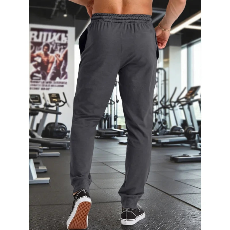 Clothing Men Autumn Men's Casual Pants Male Baggy 2025 Black Sweatpants Men's Sports Ankle Length Man Deep Pockets Y2k Clothes