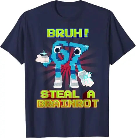 Bruh 67 Six Seven 6-7 Funny Brainrot Meme for Teens Adults T-Shirt Y2k Art Aesthetic Clothes Novelty Gift Humorous Saying Tee