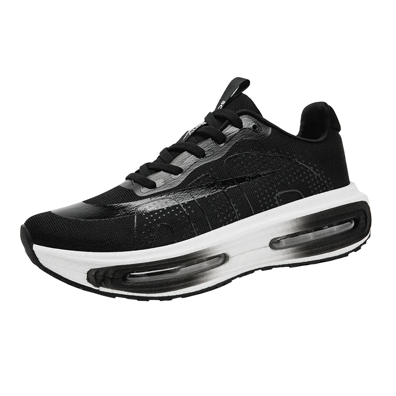 Men's Sports Shoes, Comfortable Air-Cushion Running Shoes, Walking Non-Slip Sports Shoes, Wide-Toe Training Shoes
