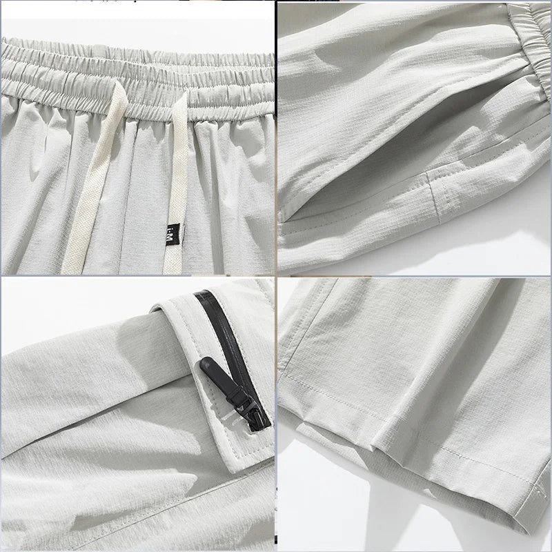 Summer Thin Style Loose Casual Sports Cropped Pants Summer Man Shorts Cargo Short-fitting Men Shorts Free Shipping Cargo-shorts