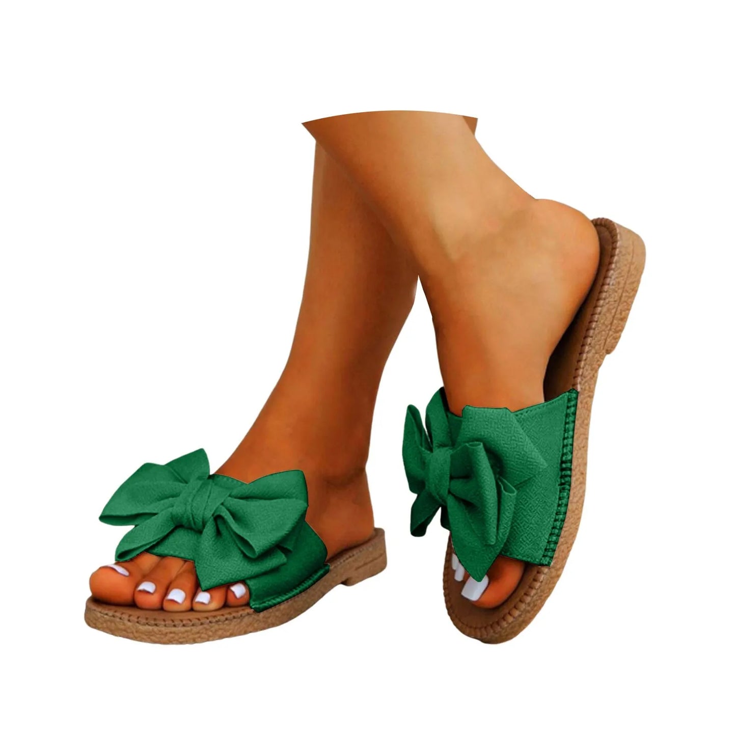 Women'S Casual Summer Sandals With Big Bowknot