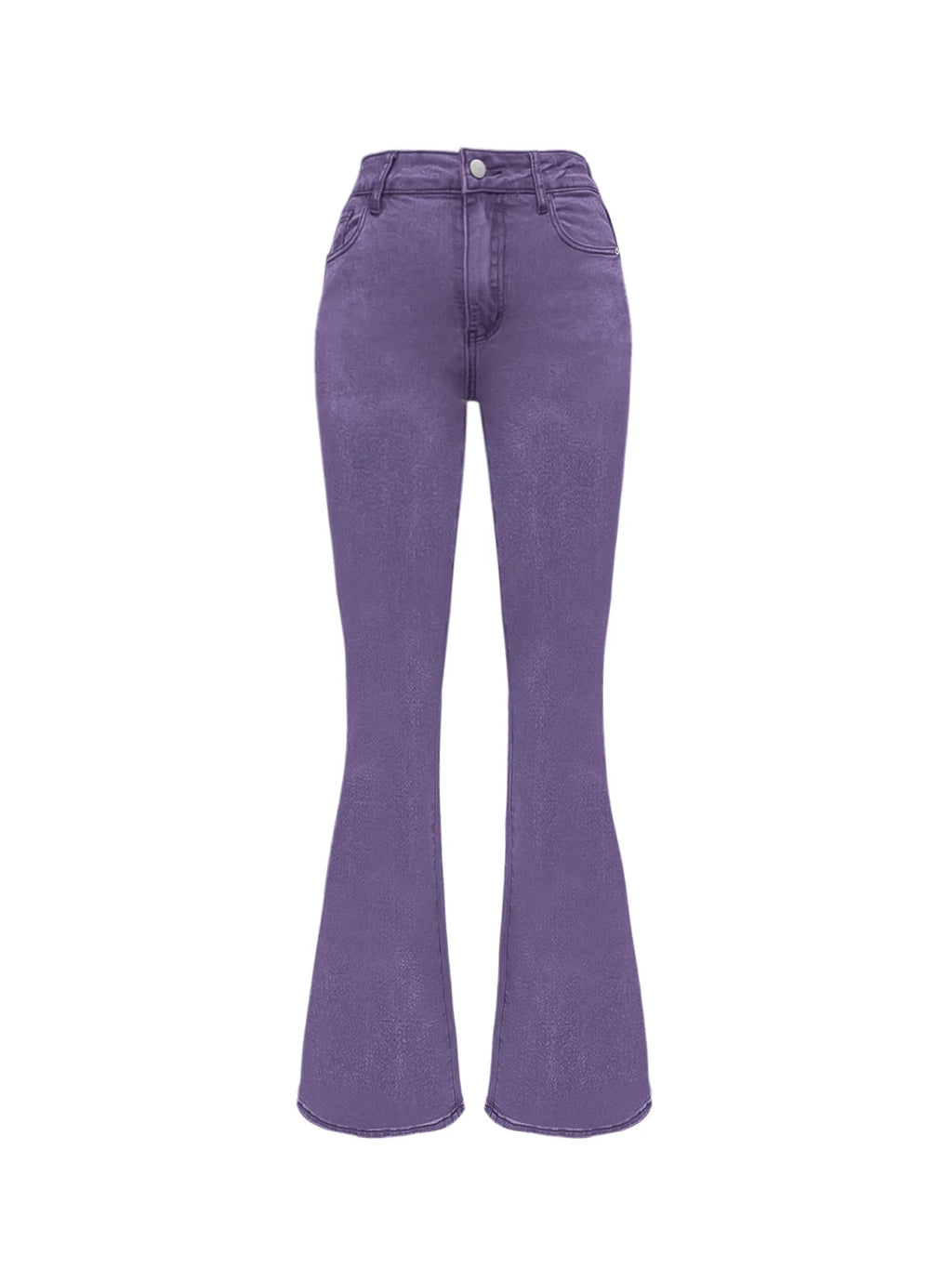 Men Jeans Boot Cut Solid Jean Wide Leg Denim Pant Distressed Washed Full Ankle Length Pockets Zipper Fly High Waist Basics