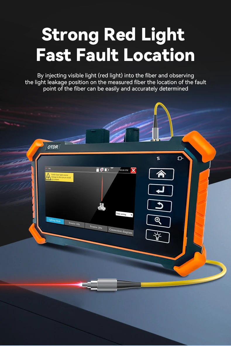 Hot Sale NOYAFA MOT-31 All-in-One OTDR Fiber Tester 1310/1550nm Dual Wavelength Network Test (PING,IP Scan,Prot Flashing) NF-983
