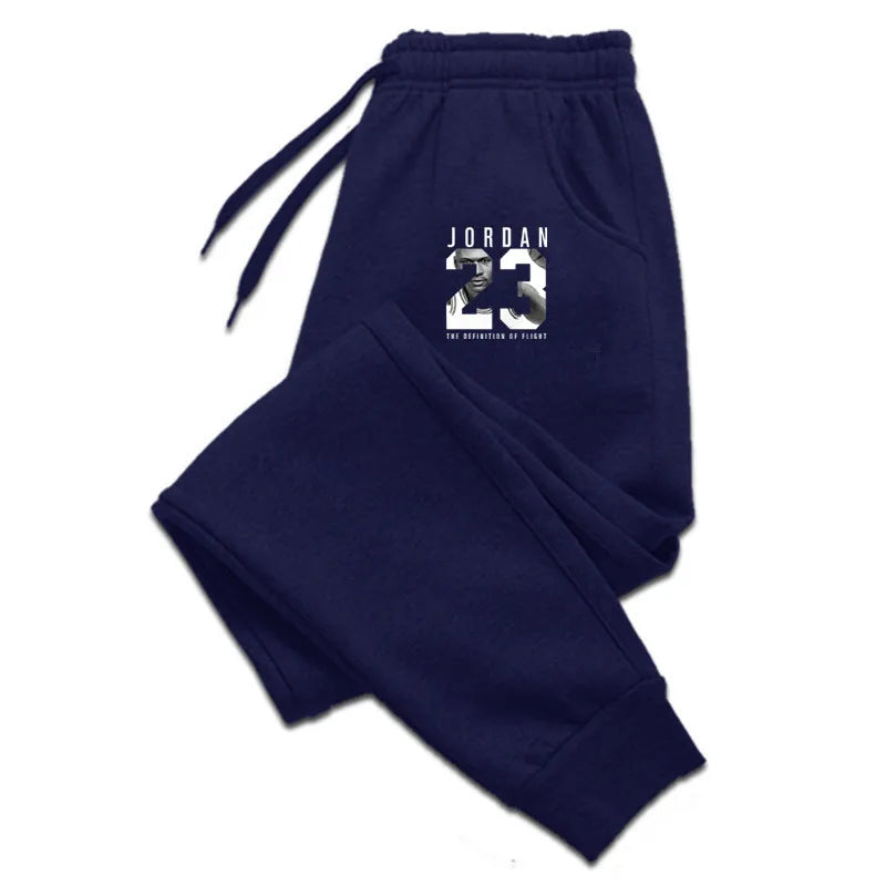 2024 Joggers Sweatpants Men Casual Loose Pants Workout Letter Print Track pants Autumn Winter Male Sportswear Trousers