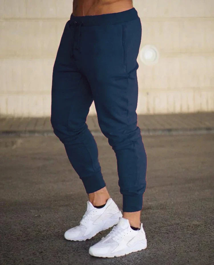 New Jogging Pants Men Sport Sweatpants Running Pants Pants Men Joggers Cotton Trackpants Slim Fit Pants Bodybuilding Trouser