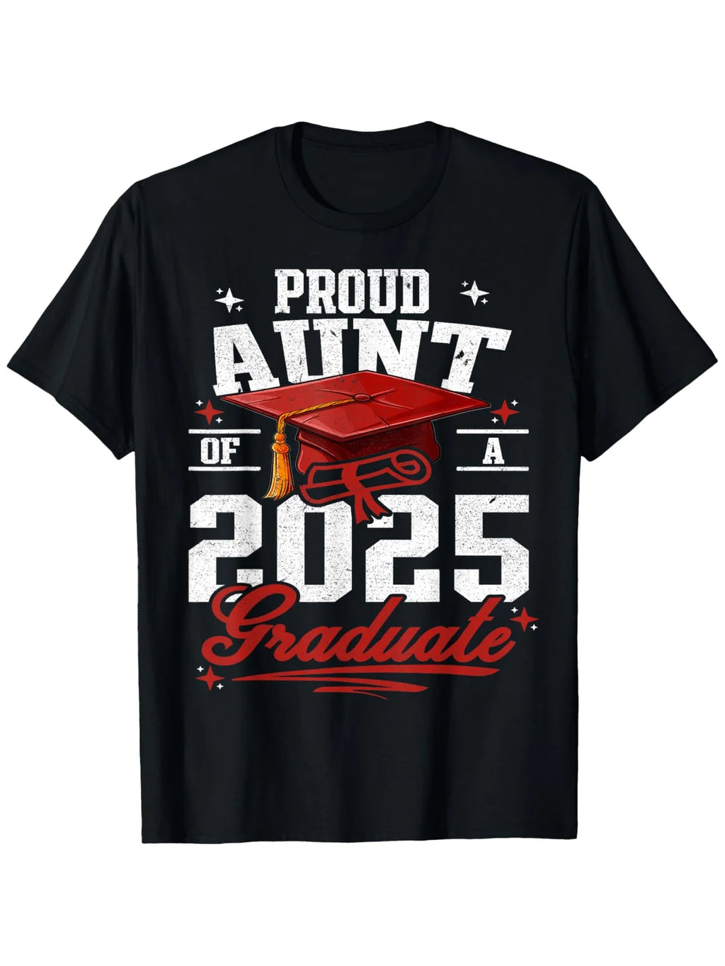 Proud Aunt of a class of 2025 graduate senior graduation T-Shirt