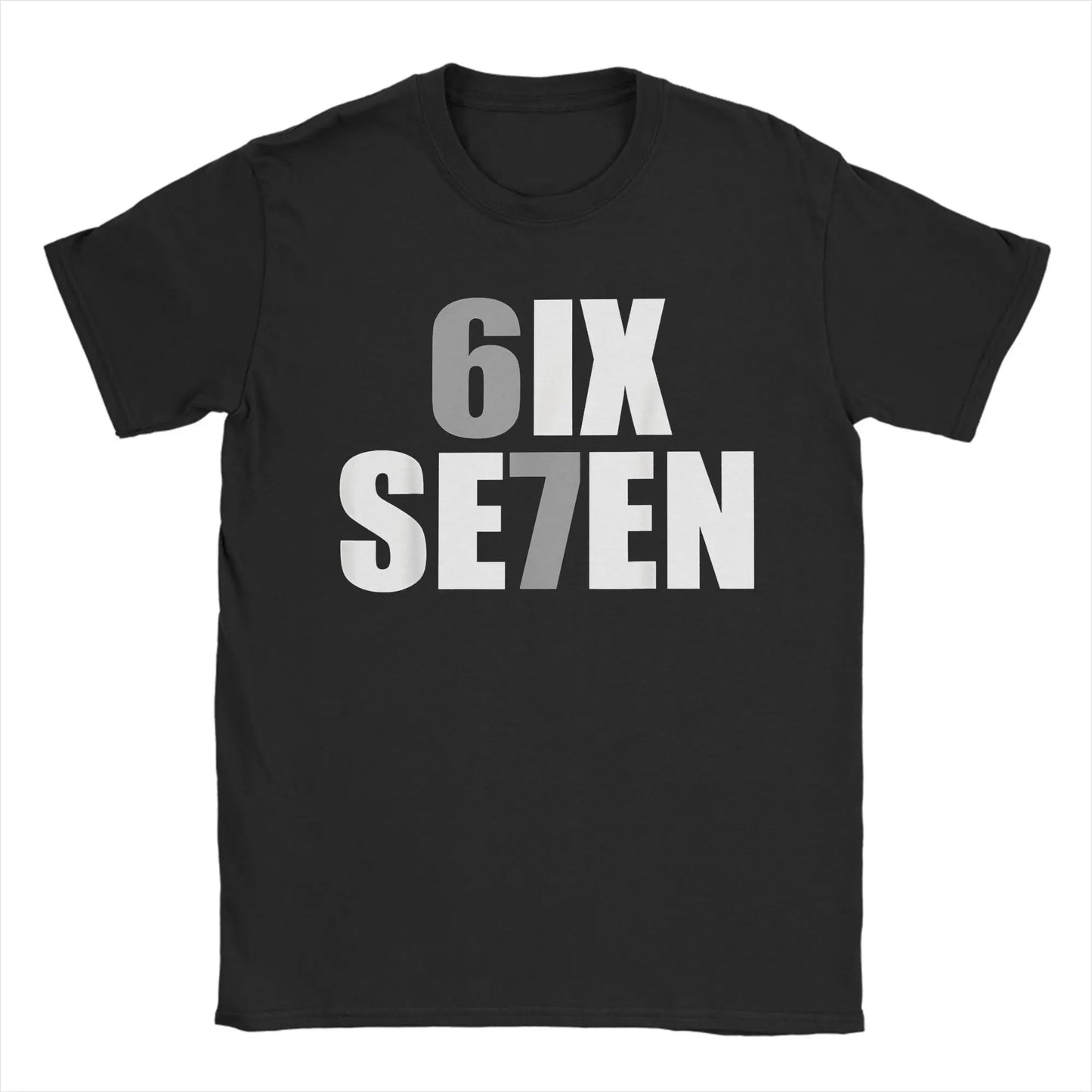 Funny Aura Energy at 67 Six Seven Genz Meme Slang T Shirt Men's Cotton Tops Retro  O-neck Short Sleeve