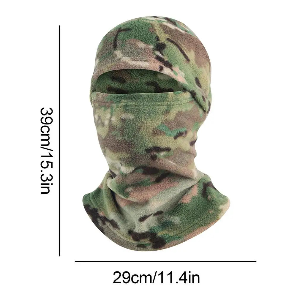 Tacticals Camouflage Balaclava Full Face Mask Skiing Cycling Hunting Fishing Head Cover Scarf Multicam Military Fleece Beanie
