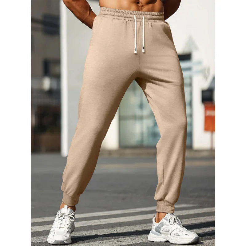 Casual Pants Women's Sports Clothing Men's Black Autumn 2026 Clothes Cargo Drawstring Elastic Waist Long Y2k Man Trousers