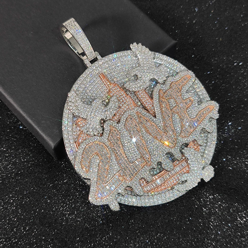3D Pendant with Custom Design - Unique Personalized Necklace for Men and Women, Multiple Shapes and Symbol, Anniversary Gift