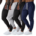 Men's 4-piece set cuffed sports casual pants, comfortable fabric, suitable for outdoor sports, shopping, and travel
