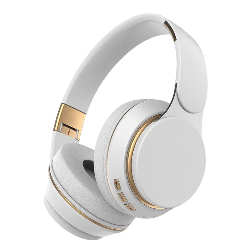 Wireless Headsets Foldable Bluetooth Earphones Noise Reduction Sports Headsets With HD Mic Gaming Headphones Bass Headsets