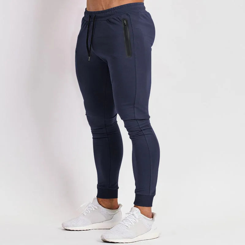 Men's Spring and Summer Men's Casual Sports Pants Fitness Muscle Doctor Running Men's Pants Sports Casual Pants Cargo Pants Men