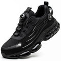 Rotating Button Steel Toe Safety Shoes Men Anti-smash Anti-puncture Work Shoes Breathable Sport Shoes Security Protective Boots