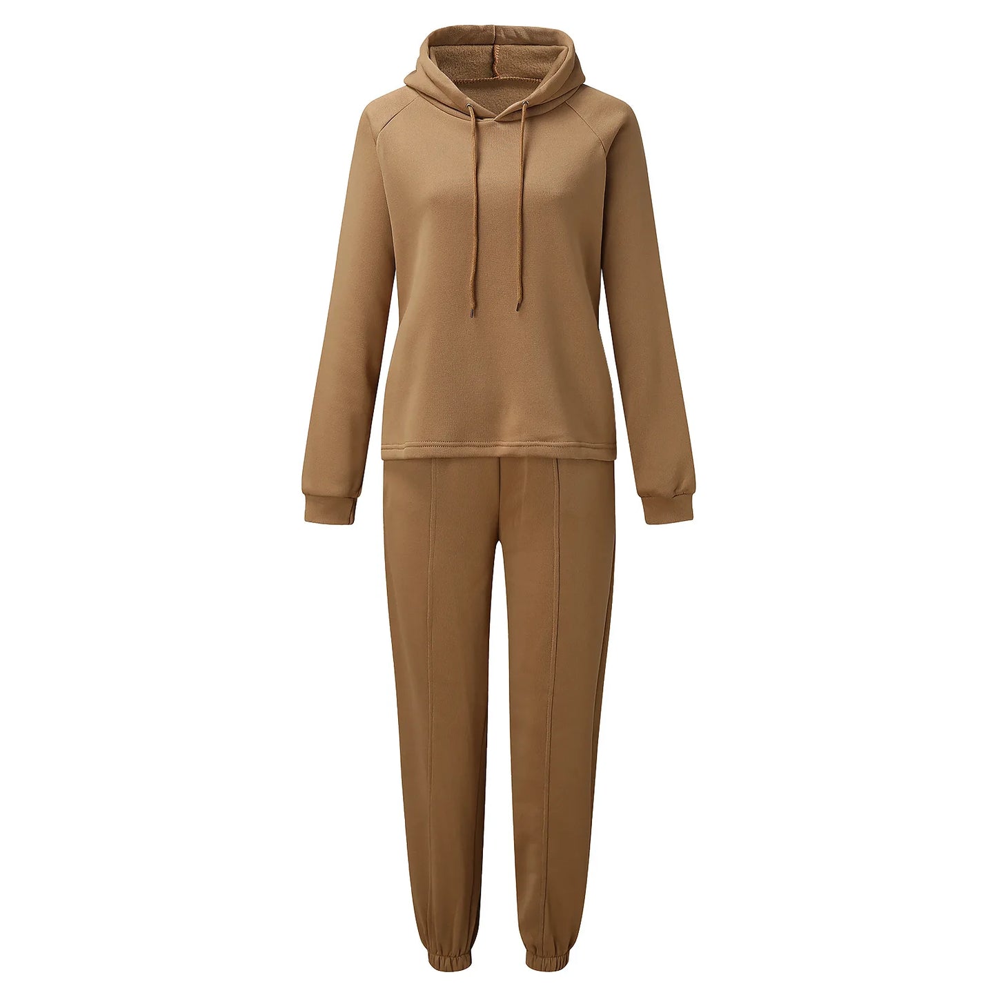 Women's Jogging Pants and Hoodie set Blended Material