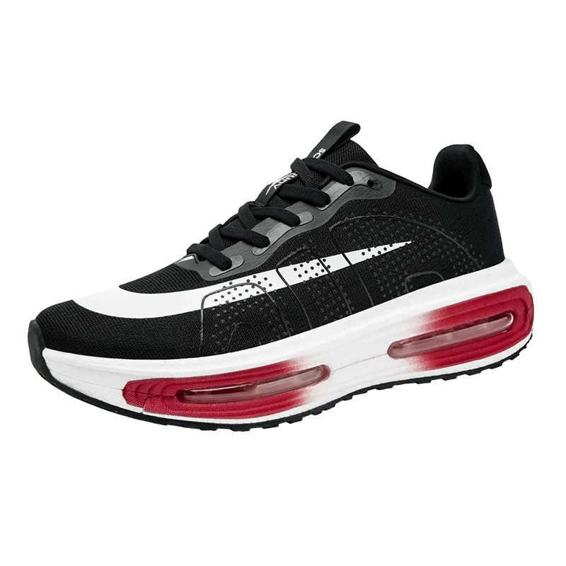 Men's Sports Shoes, Comfortable Air-Cushion Running Shoes, Walking Non-Slip Sports Shoes, Wide-Toe Training Shoes
