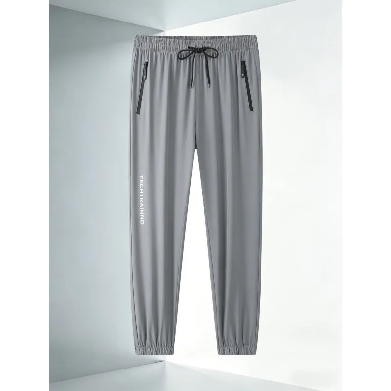1pc Summer Thin Casual Sports Jogging Pants For Men Casual Leggings Trousers Football Slacks Gift Jogger Man Gym Sweatpants