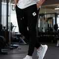 Men's Printed Drawstring Sports Pants, Fitness Running Jogger Pants, Casual Lightweight Breathable Running Fitness Slim Pants