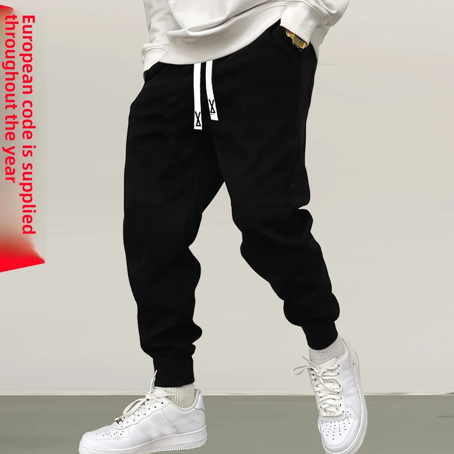 Joggers Negro Pants Clothing Man Sweatpants Pant Sets Sports Clothes Y2k Men Sport Baggy Trousers Essential Men's