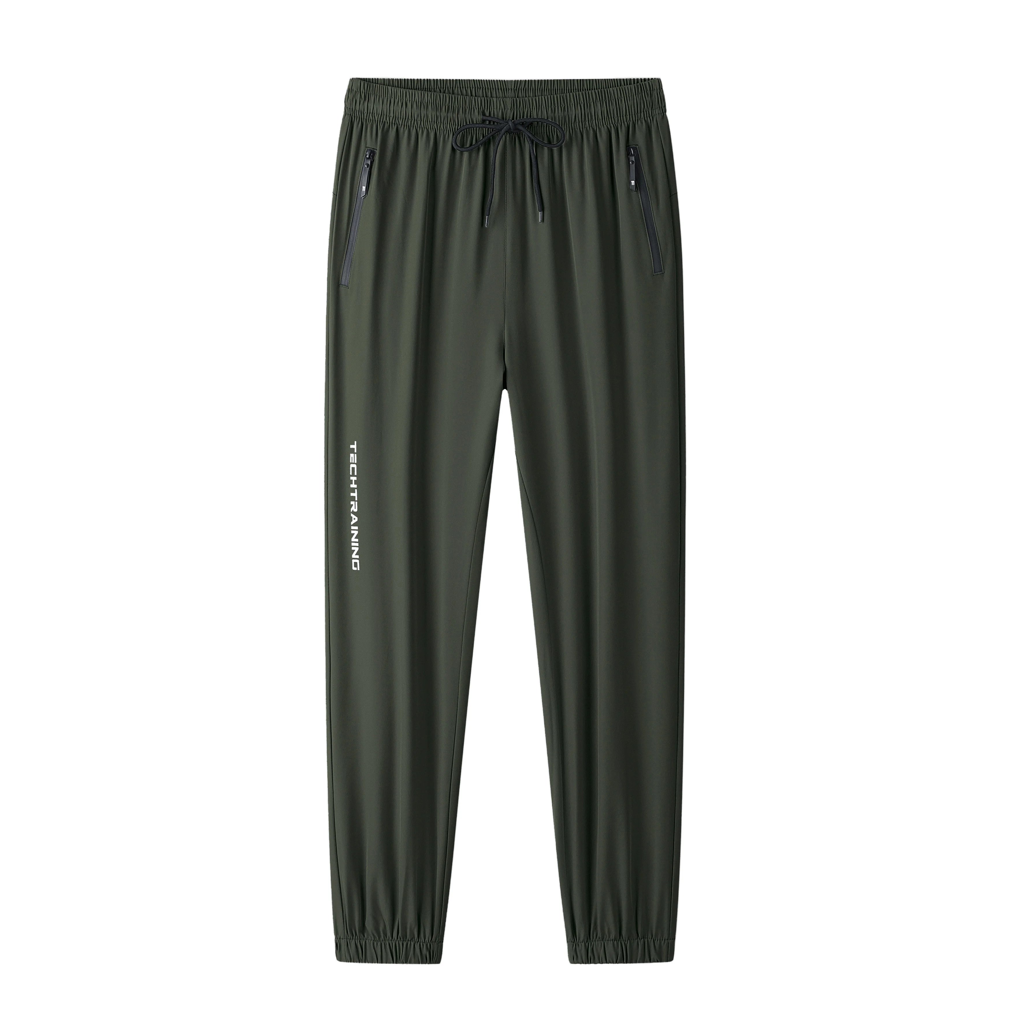 Men's Summer Running Pants Thin Ventilate Casual Sports Jogging Pants Fishing Football Man Hiking Gym Sweatpants Fashion Casual