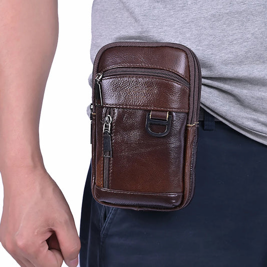 Men Stylish Crossbody Bag Waterproof Leather Simple Shoulder Bag Lightweight Fashion Sling Bag Men Daily Sports Bag