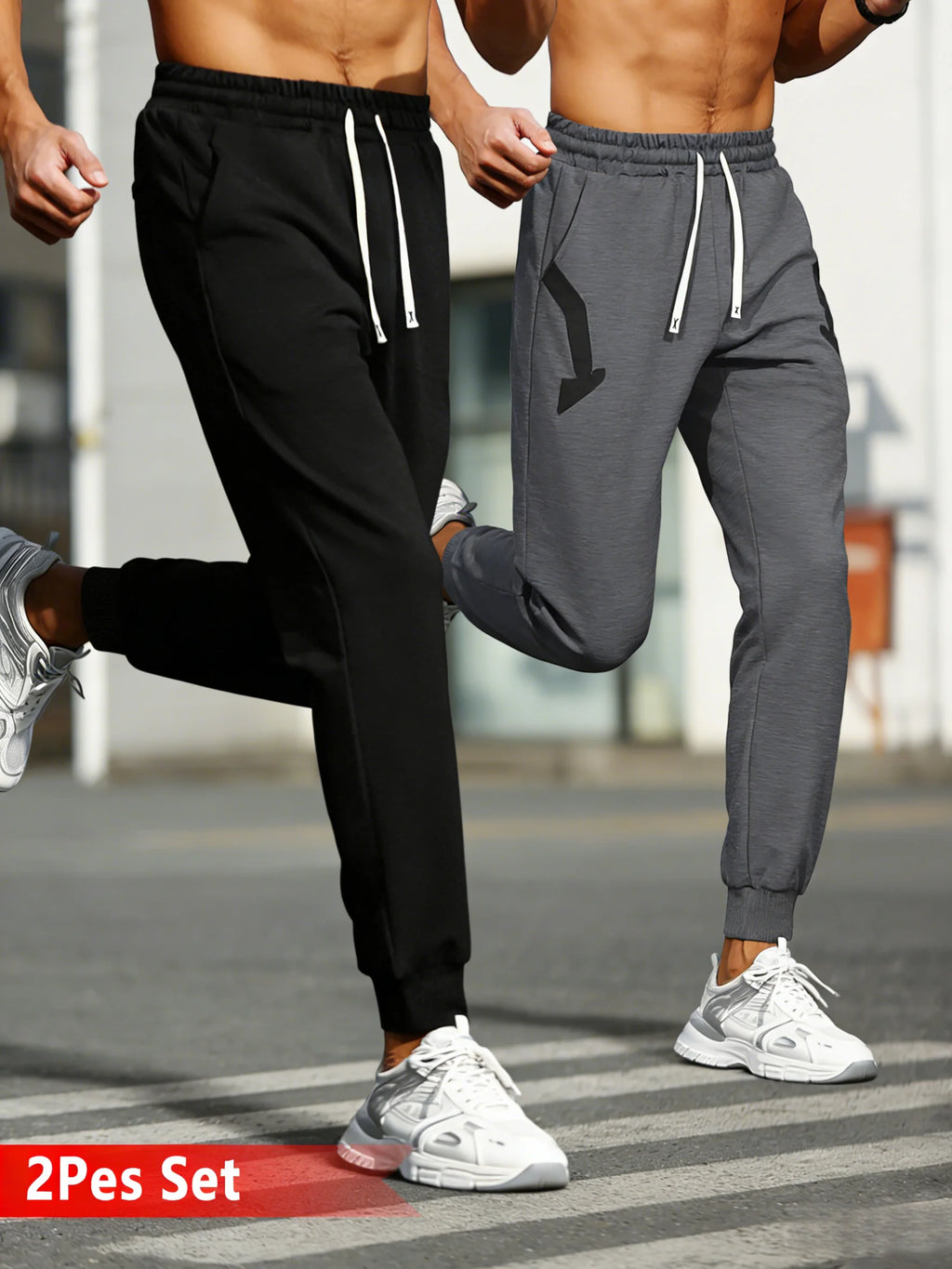 2-Pack Men's Casual Pants Y2k Clothes Clothing Autumn 2026 Jogger Woman Black Set Piece Baggy Street Trousers Women's Sports Boy