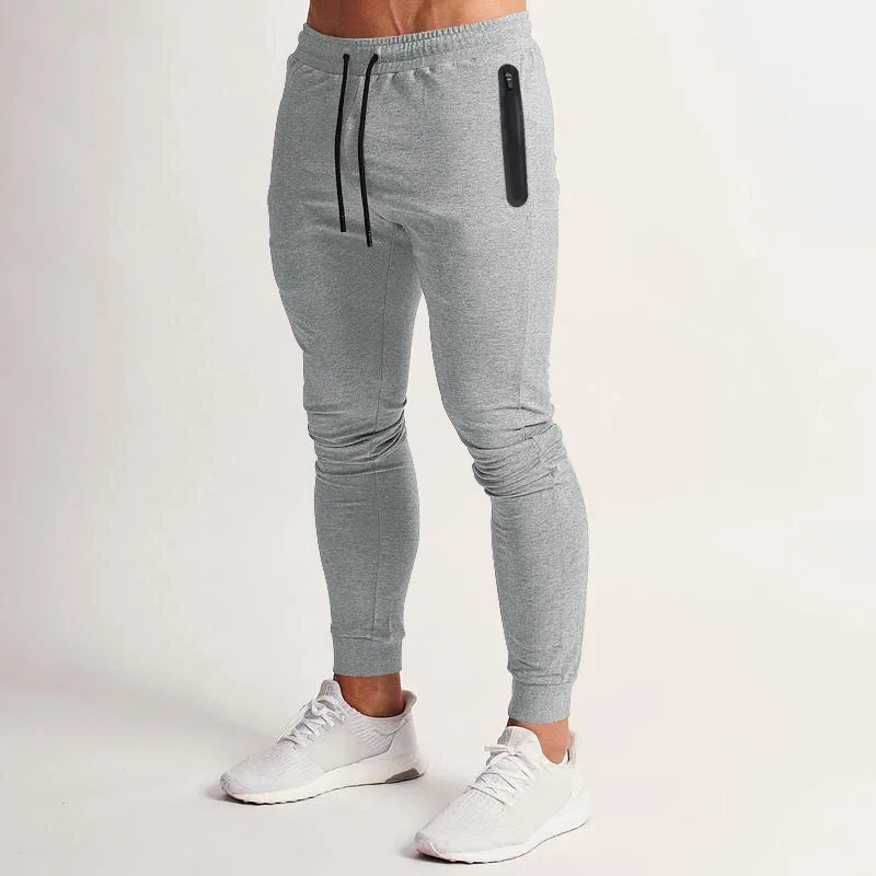 Men's Spring and Summer Men's Casual Sports Pants Fitness Muscle Doctor Running Men's Pants Sports Casual Pants Cargo Pants Men