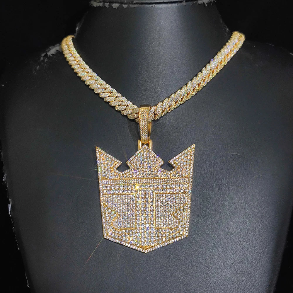 3D Pendant with Custom Design - Unique Personalized Necklace for Men and Women, Multiple Shapes and Symbol, Anniversary Gift