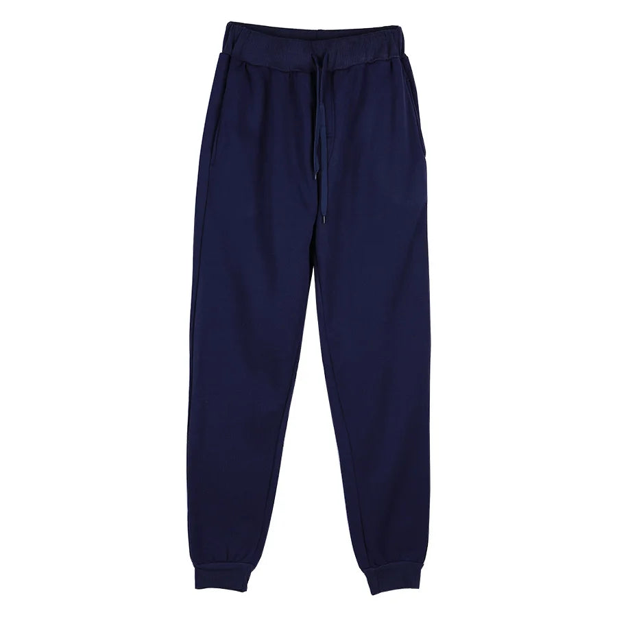 New Joggers Sweatpants Men and Women Elastic Waist Lose Casual Trousers white beige pink yellow Hip Hop Mens Sweat Pants