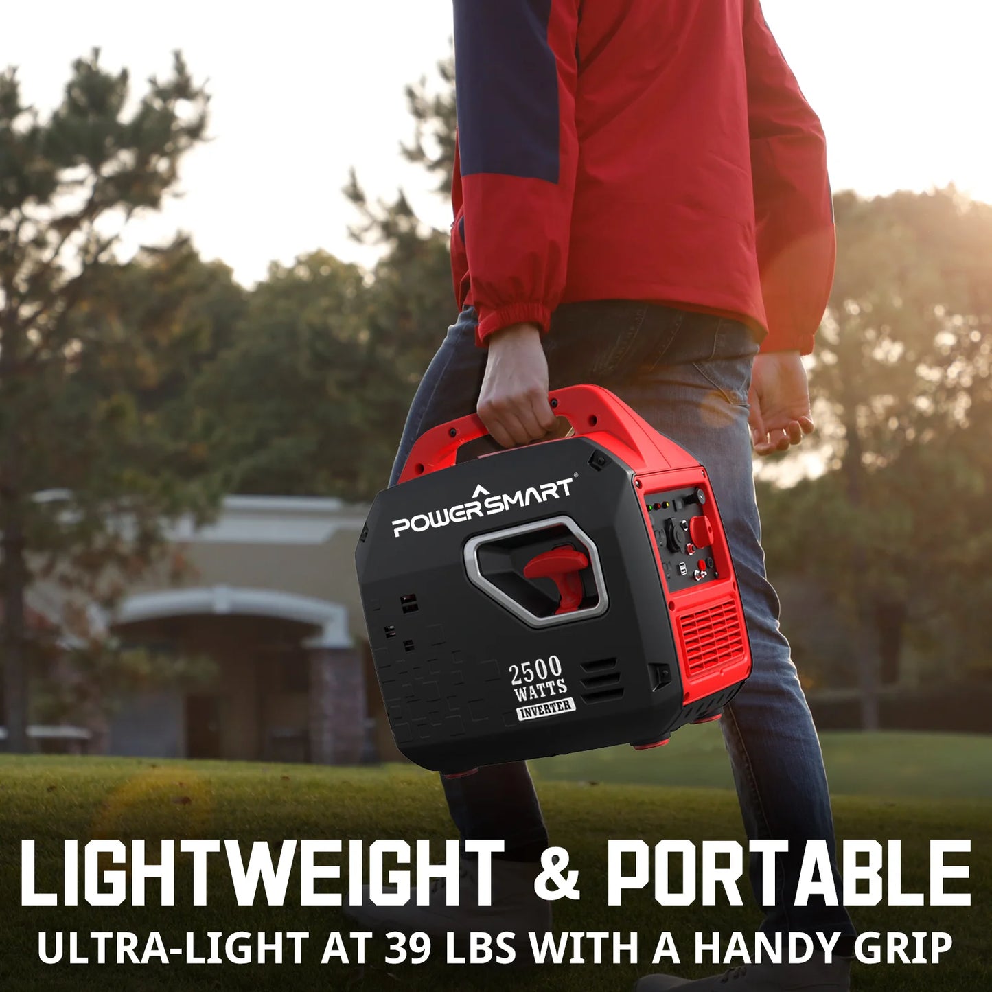 PowerSmart 2500-Watt Portable Inverter Generator with Quiet Technology