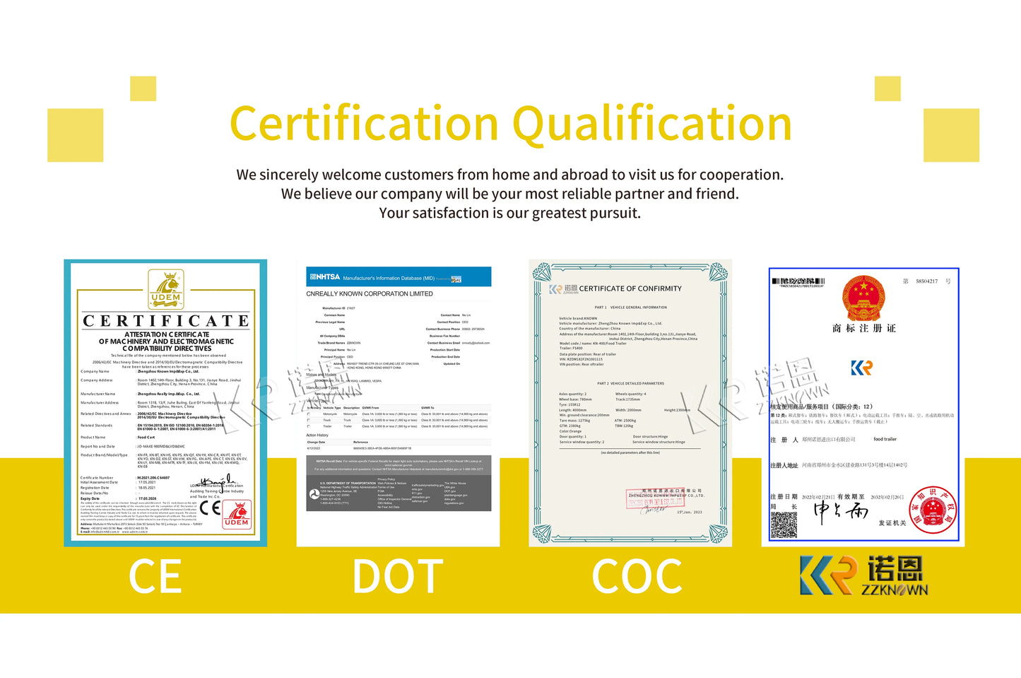 Custom Remorque Food Trailer Fully Equipped Mobile Kitchen Pizza Coffee Fast Food Truck for Sale Europe