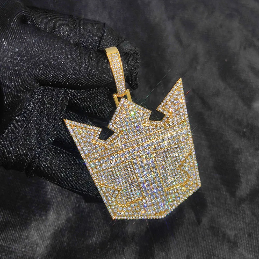 3D Pendant with Custom Design - Unique Personalized Necklace for Men and Women, Multiple Shapes and Symbol, Anniversary Gift