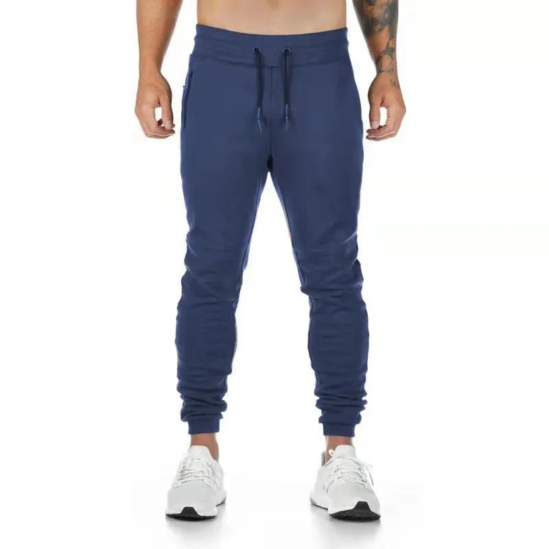 Casual sports trousers men's cotton fitness trousers running training trousers