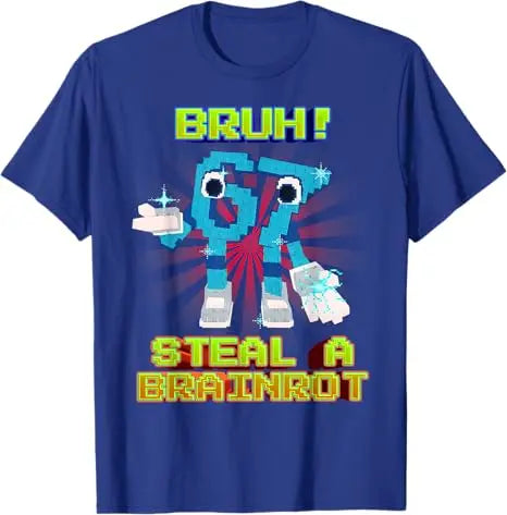 Bruh 67 Six Seven 6-7 Funny Brainrot Meme for Teens Adults T-Shirt Y2k Art Aesthetic Clothes Novelty Gift Humorous Saying Tee