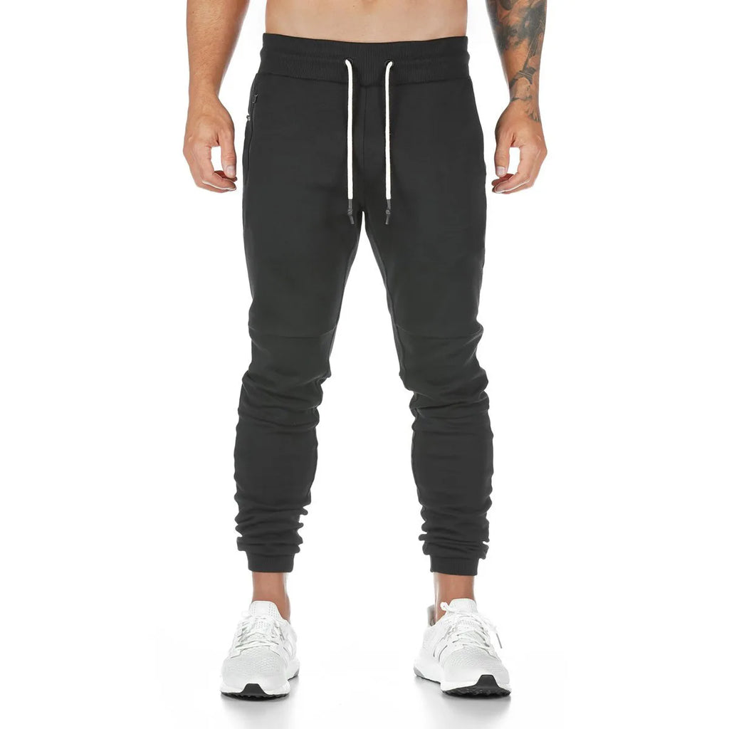 Casual sports trousers men's cotton fitness trousers running training trousers
